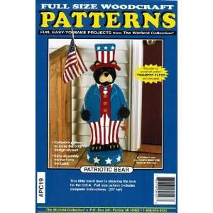    4th of July Patriotic Bear Woodworking Plans