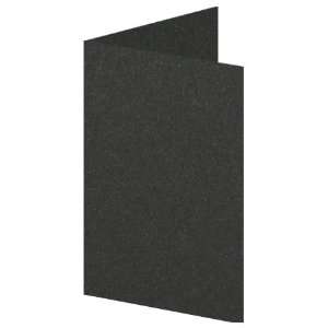A9 Invitation Folder   5 1/2 x 8 1/2   Stardream Onyx Black (50 Pack)