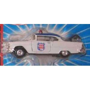  ROAD CHAMPS, 1/43 SCALE, DIE CAST MODEL, 1955 CHEVROLET 