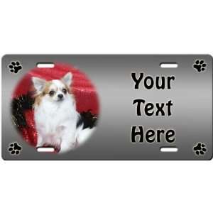  Chihuahua   Long Personalized License Plate Sports 