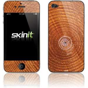  Cross cut Wood Grain Pattern skin for Apple iPhone 4 / 4S 