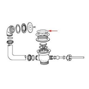  Strainer, Flat (3 1/4Dia, Osw )