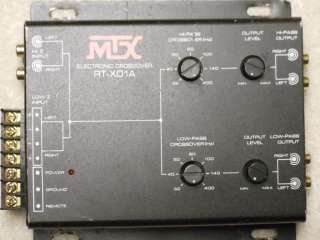 MTX RT X01A *~*~* 2ch. Hi/Low Crossvoer X over OLD SCHOOL HARD TO FIND 