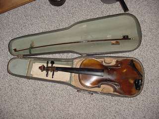 Nice Condition Old Tiger Stripe Stradivarius Crimensis Reproduction 