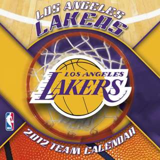 Los Angeles Lakers 2012 Desk Calendar 1436090393  