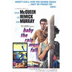  Baby the Rain Must Fall (1965) 27 x 40 Movie Poster Style 