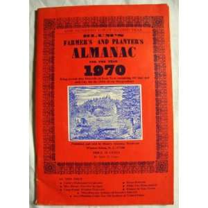    Farmers and Planters Almanac 1970 Blums Almanac Sydicate Books