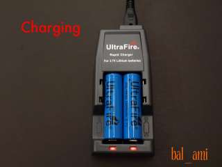 UltraFire WF139 Charger + 2x18650 3.7V 2400 mAh Battery  