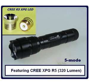 UltraFire WF 502B Cree XPG R5 LED 5 mode Flashlight  