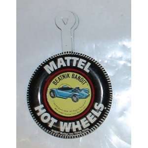   Vintage 1967 Mattel Hot Wheels Badge  Beatnik Bandit 