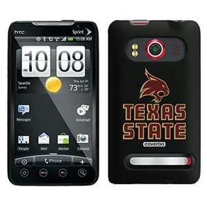  Texas State Bobcat Logo on HTC Evo 4G Case  Players 