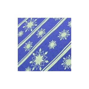 Blue Seed Paper Snowflake Pattern Handmade Gift Wrap   Wrapping Paper 