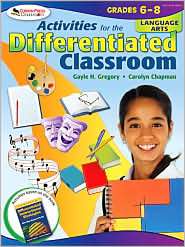 Activities for the Differentiated Classroom Grades 6   8 Language 