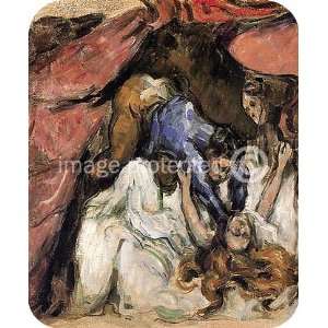    Artist Paul Cezanne The Strangled Woman MOUSE PAD
