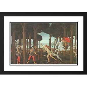  Botticelli, Sandro 24x18 Framed and Double Matted The 