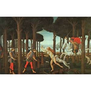  Acrylic Keyring Botticelli Nastagio first