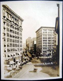 SEATTLE WA~1920s Downtown Business District ~ Photo  