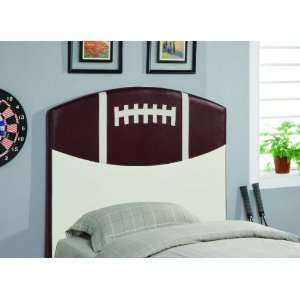 Bowdoin Football Twin Upholstered Headboard Furniture 
