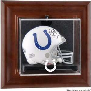  Indianapolis Colts Brown Framed Wall Mounted Logo Mini 