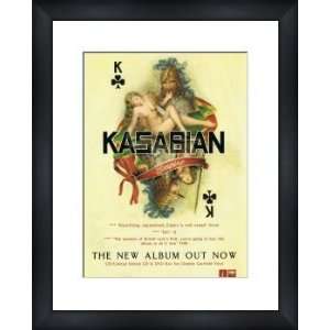  KASABIAN Empire   Album   Custom Framed Original Ad 