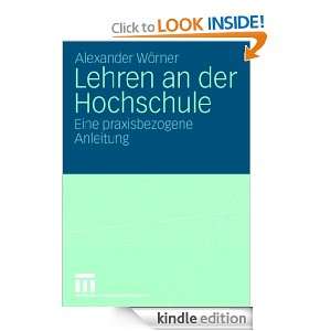   (German Edition) Alexander Wörner  Kindle Store