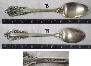 WALLACE GRANDE BAROQUE STERLING Table Spoon   