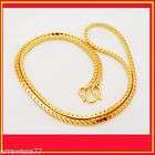 22K 23K 24K THAI BAHT YELLOW GP 18 inch NECKLACE Jewelr