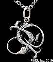 Silver Libra Necklace, The Scales, Zodiac Jewelry, New  