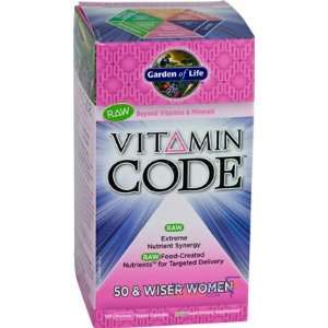   Vitamin Code 50 & Wiser Women, 120 Veggie Cap