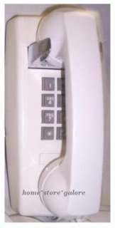 Brand New in Box White Cortelco ITT 2554 Classic Wall Touch Tone Phone