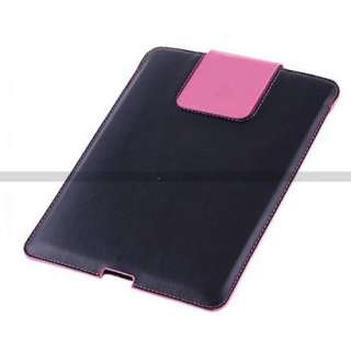New Leather Pocket Case Cover Pouch For Apple iPad II 2  