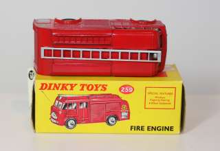 DINKY TOYS 259 FIRE ENGINE MIB  