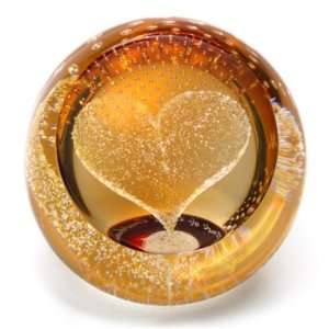  Heart of Gold Paperweight