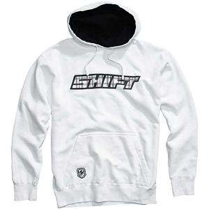  Shift Racing Hot Wire Hoody   Large/White Automotive