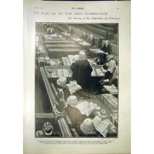  Committee Privileges Lord Great Chamberlainship 1902