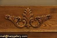 Carved of oak and ash about 1900, this Victorian period chest or 