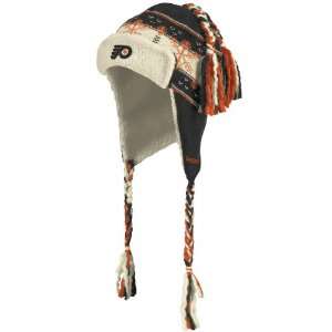 Reebok Philadelphia Flyers 2012 Winter Classic Trooper Tassle Knit Hat 