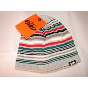  Nike 6.0 beanie winter hat/cap Wolf Grey stripes boys/men girls 