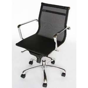  Wholesale Interiors 8992 Chrome Frame and Mesh Seat Office 