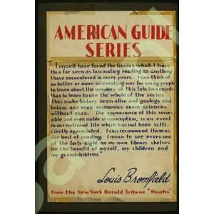    American guide series, Louis Bromfield, 1941