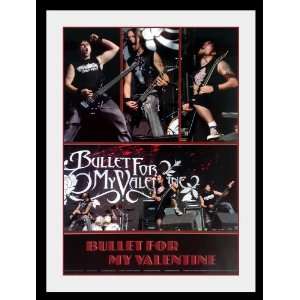  Bullet for my Valentine matt tuck tour poster . 4 pic 