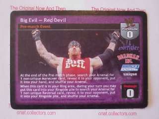 Raw Deal WWE V9.0 Undertaker Big Evil    Red Devil  