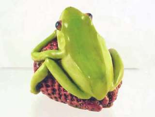 Its All Mine Green Tree Frog, Strawberry Eyre Designs  