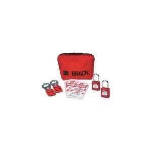 BRADY 105969 Lockout Kit,Personal,Two Safety Padlocks  