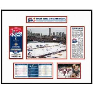  NHL Winter Classic Ticket Frame Detroit Red Wings 