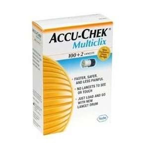  Accu chek Multiclix Lancets By Roche Diagnostics   102 