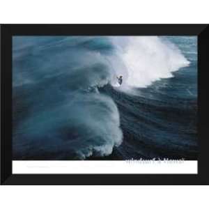   Bernard Biancotto FRAMED Art 28x36 Windsurf a Hawaii