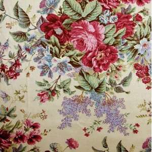  54 Wide Bruton Bouquet Natural Fabric By The Yard Arts 