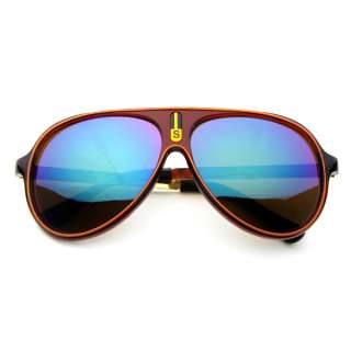   Casual Shades Revo Mirrored Aviator Sunglasses 2886 ASSORTED  