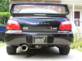 Subaru Impreza WRX STi Ansa Cat Back Catback Exhaust  